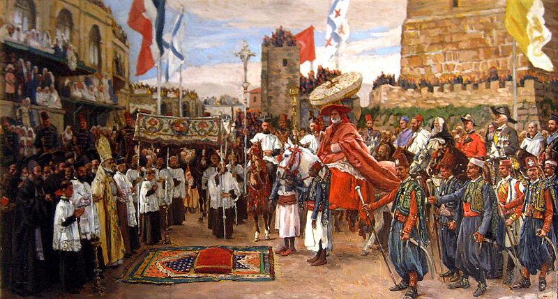 Pape a Jerusalem, James Tissot